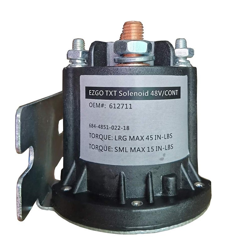 Dr.Acces 48V EZGO TXT Solenoid for E-Z-GO TXT 48V Golf Cart Solenoid Replace#612711 - Image 1